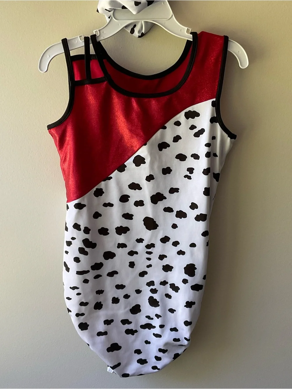 Lyons Cruella Deville Dalmatian Leotard